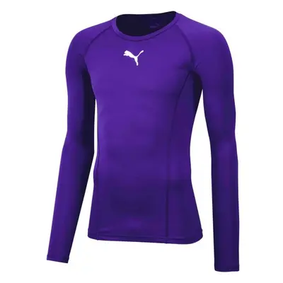 Puma LIGA BASELAYER TEE LS Férfi funkcionális póló, lila, méret