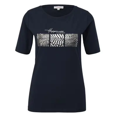 s.Oliver RL T-SHIRT Női póló, sötétkék, méret