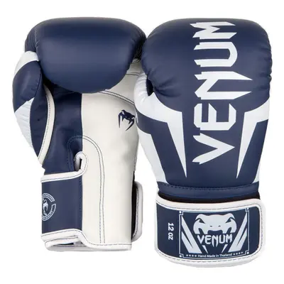 Venum ELITE BOXING GLOVES Bokszkesztyű, sötétkék, méret