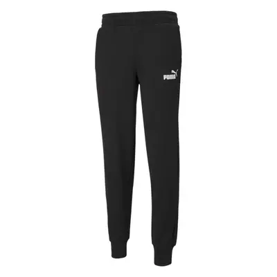 Puma ESS + COL LOGO PANTS FL B Fiú melegítőnadrág, fekete, méret