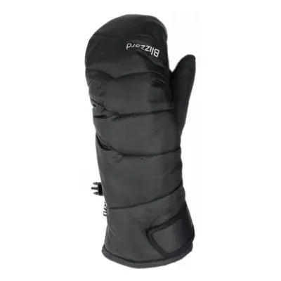 Blizzard VIVA MITTEN SKI GLOVES BLACK Kesztyű, fekete, méret