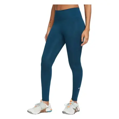 Nike ONE DF MR TGT W Női sportlegging, türkiz, méret