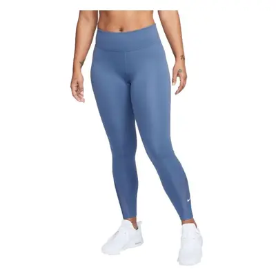 Nike ONE DF MR 7/8 TGT W Női legging, kék, méret