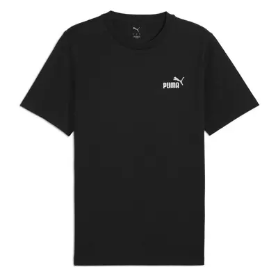 Puma ESSENTIALS 2COLOR SMALL NO LOGO TEE Férfi póló, fekete, méret