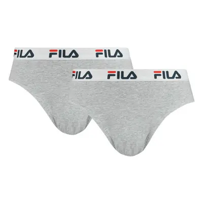 Fila MAN BRIEF 2-PACK Férfi fecske alsó, szürke, méret