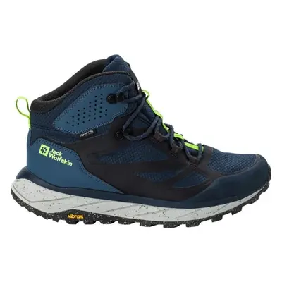 Jack Wolfskin TERRAVENTURE TEXAPORE MID Férfi túracipő, sötétkék, méret