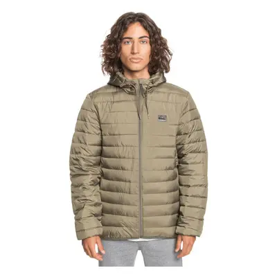 Quiksilver SCALY HOOD Férfi kabát, khaki, méret