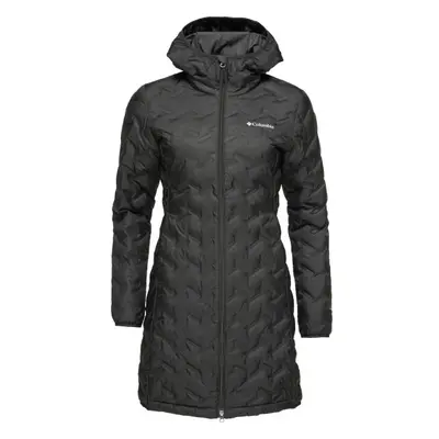 Columbia DELTA RIDGE™ II LONG DOWN JACKET Női kabát, fekete, méret