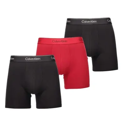 Calvin Klein MODERN COTTON HOLIDAY FASHION 3PK Férfi alsónemű, fekete, méret