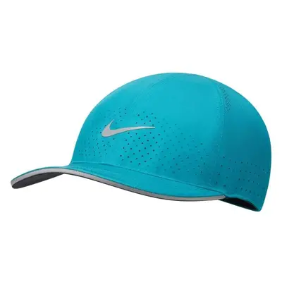 Nike DRI-FIT AEROBILL FEATHERLIGHT Baseball sapka futásra, türkiz, méret