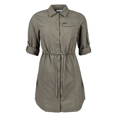 Columbia SILVER RIDGE NOVELTY DRE Női ingruha, khaki, méret