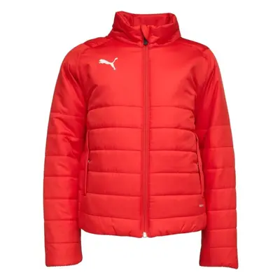 Puma LIGA CASUALS PADDED JKT JR Gyerek kabát, piros, méret