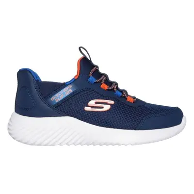 Skechers BOUNDER - BRISK-BURST Gyerekcipő, sötétkék, méret