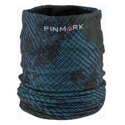 Finmark MULTIFUNCTIONAL SCARF WITH FLEECE Multifunkcionális kendő, fekete, méret