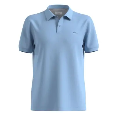 s.Oliver RL POLO SHIRT Férfi galléros póló, világoskék, méret