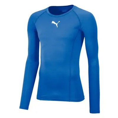 Puma LIGA BASELAYER TEE LS Férfi funkcionális póló, kék, méret