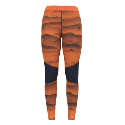 Odlo BL BOTTOM LONG WHISTLER ECO Női funkcionális leggings, narancssárga, méret