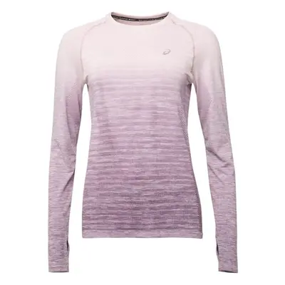 ASICS SEAMLESS LS TOP Női póló, lila, méret