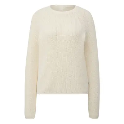 s.Oliver QS KNITTED PULLOVER NOOS Női pulóver, bézs, méret