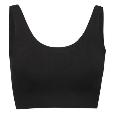 BOODY RIBBED SEAMLESS BRA Női melltartó, fekete, méret