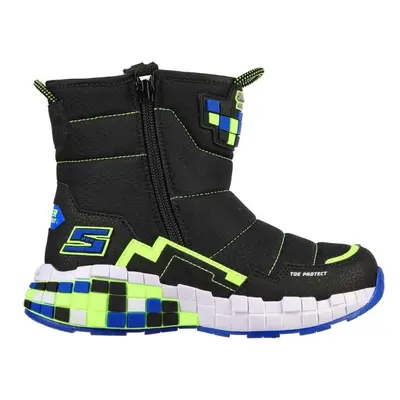 Skechers MEGA-CRAFT Fiú bélelt téli cipő, fekete, méret