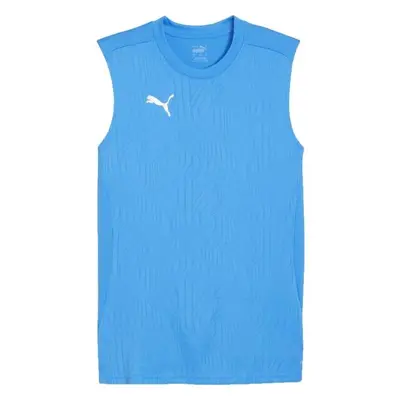 Puma TEAMFINAL TRAINING JERSEY Férfi sportos ujjatlan felső, kék, méret