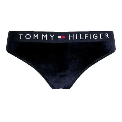 Tommy Hilfiger VEL-BIKINI VELOUR Női fehérnemű, fekete, méret