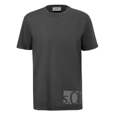 s.Oliver RL T-SHIRT Férfi póló, sötétszürke, méret