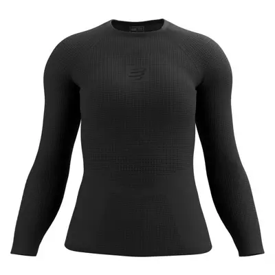 Compressport ON/OFF BASE LAYER LS TOP W Női termofelső, fekete, méret