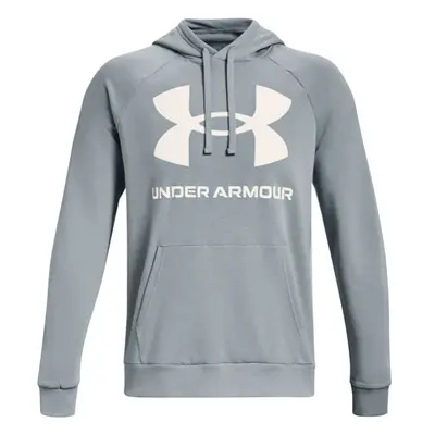 Under Armour RIVAL FLEECE BIG LOGO HD Férfi pulóver, szürke, méret