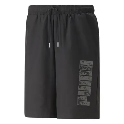 Puma POWER WOVEN SHORTS Férfi rövidnadrág, fekete, méret