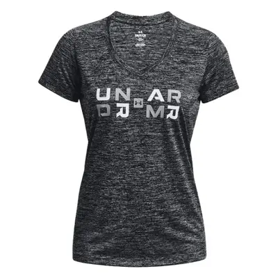 Under Armour TECH TWIST GRAPHIC Női póló, fekete, méret