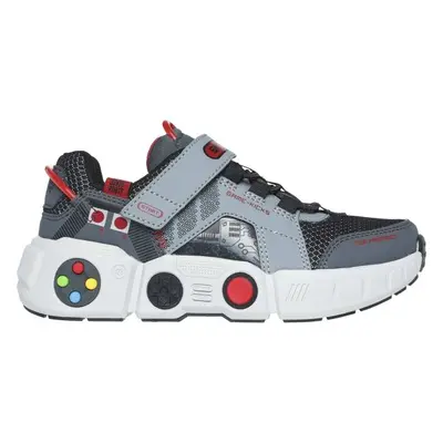 Skechers GAMETRONIX Gyerek szabadidőcipő, szürke, méret