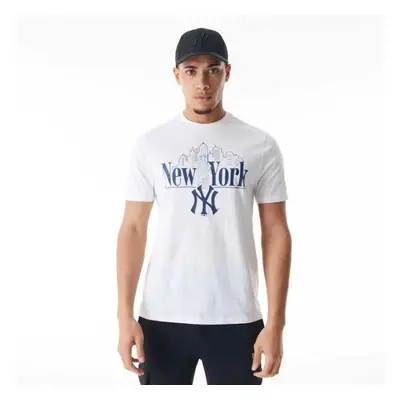 New Era NEW YORK YANKEES MLB Férfi póló, fehér, méret