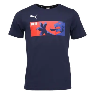 Puma TEAMGOAL CASUALS TEE Férfi póló, sötétkék, méret