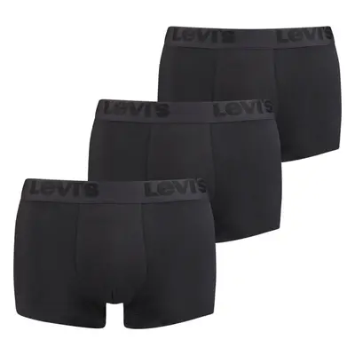 Levi's® MEN PREMIUM TRUNK 3P Férfi boxeralsó, fekete, méret