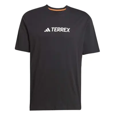 adidas TERREX TEE Férfi outdoor póló, fekete, méret