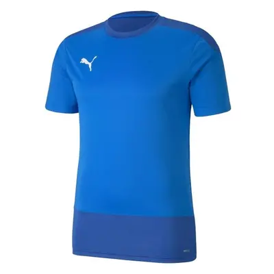 Puma TEAMGOAL TRAINING JERSEY Férfi futballpóló, kék, méret