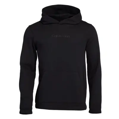 Calvin Klein ESSENTIALS PW HOODIE Férfi pulóver, fekete, méret