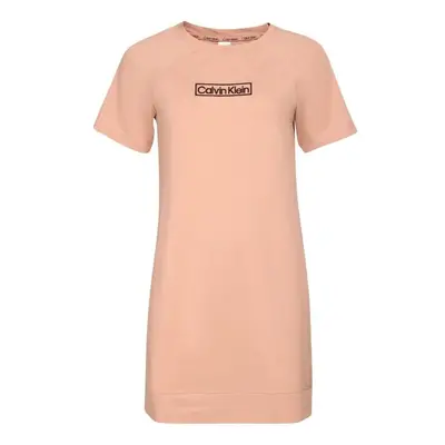 Calvin Klein LW S/S NIGHTSHIRT Női hálóing, lazac, méret