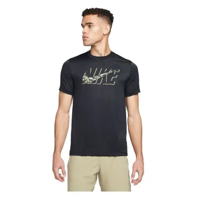 Nike NK DF TEE RLGD CAMO Férfi póló edzéshez, fekete, méret