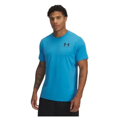 Under Armour HEATGEAR FITTED Férfi póló, kék, méret