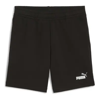 Puma ESSENTIALS+ LOGO LAB GRAPHIC SHORTS Férfi melegítő rövidnadrág, fekete, méret