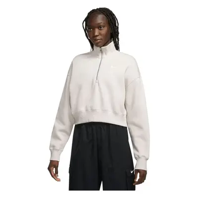 Nike SPORTSWEAR PHOENIX FLEECE Női pulóver, fehér, méret