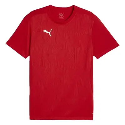 Puma TEAMFINAL TRAINING JERSEY Férfi póló sportoláshoz, piros, méret