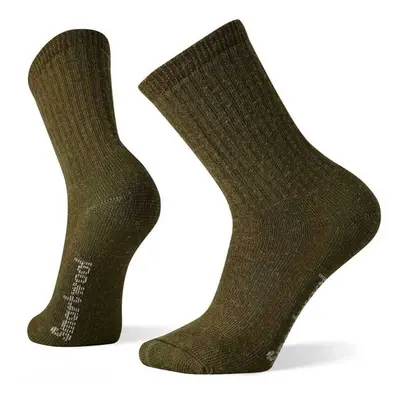 Smartwool HIKE CE FULL CUSHION SOLID CREW Férfi outdoor zokni, khaki, méret