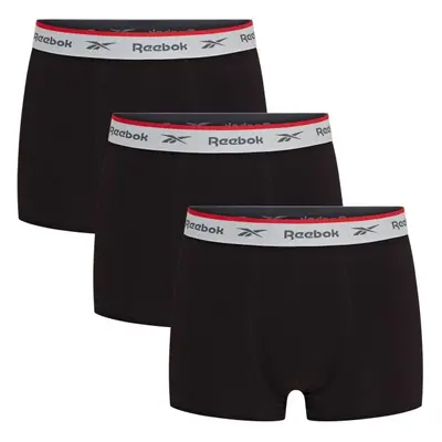 Reebok TRUNK OVETT 3pk Férfi boxeralsó, fekete, méret