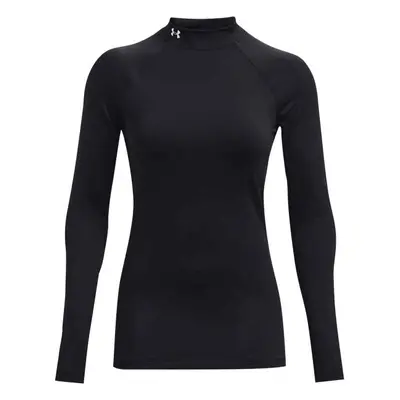 Under Armour AUTHENTICS MOCK NECK Női póló, fekete, méret