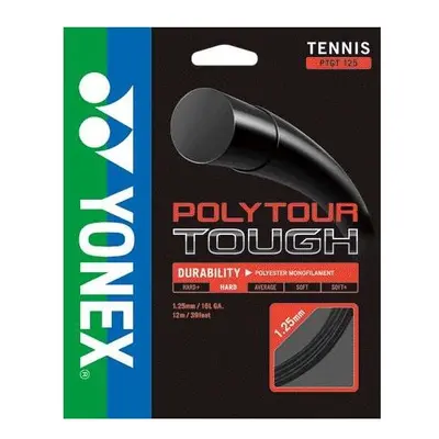 Yonex POLY TOUR TOUGH Teniszhúr, fekete, méret