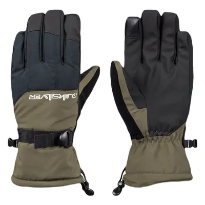 Quiksilver MISSION GLOVE Férfi síkesztyű, sötétszürke, méret